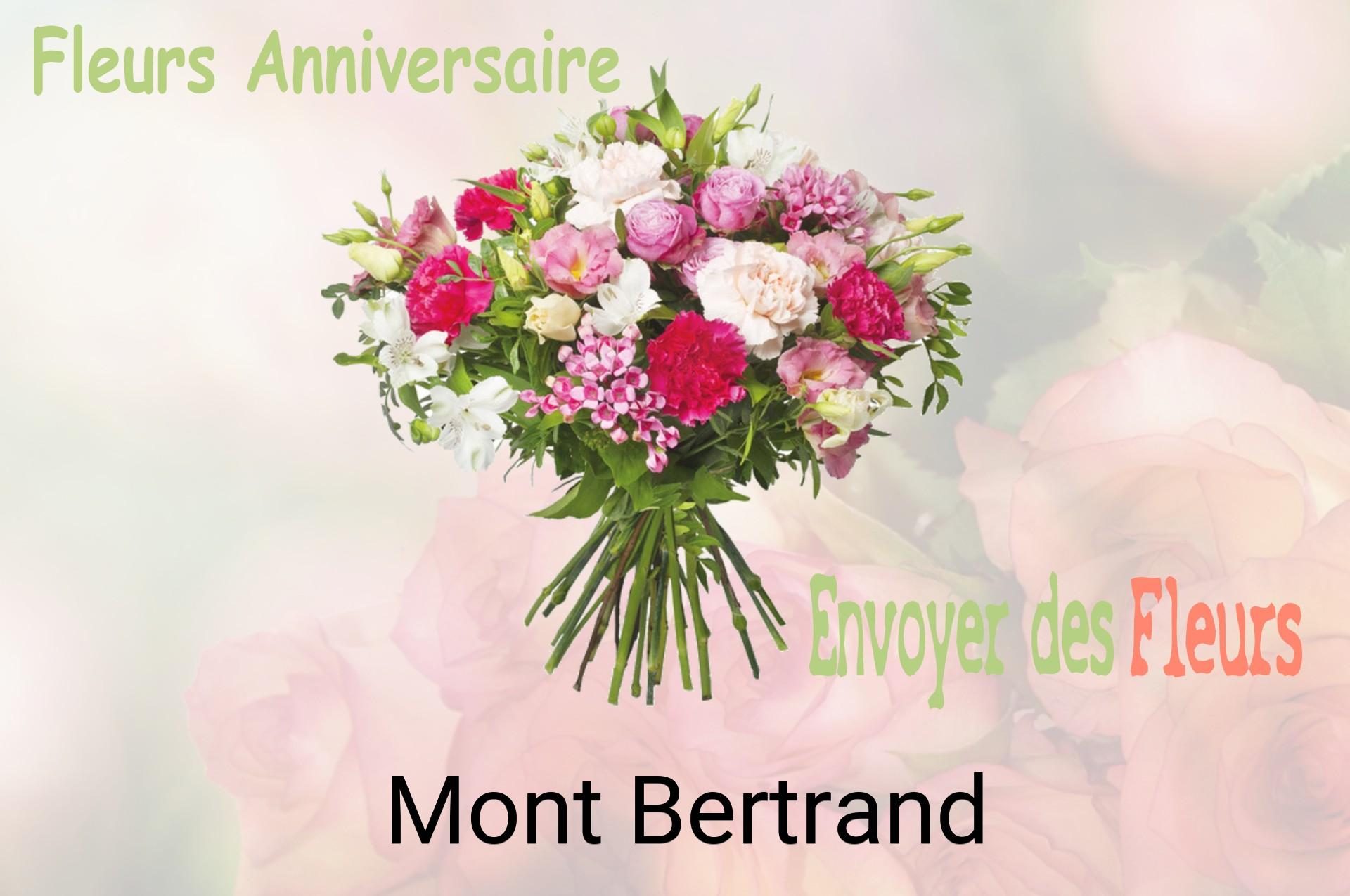 Bouquet de fleurs d’anniversaire livré à Mont-Bertrand